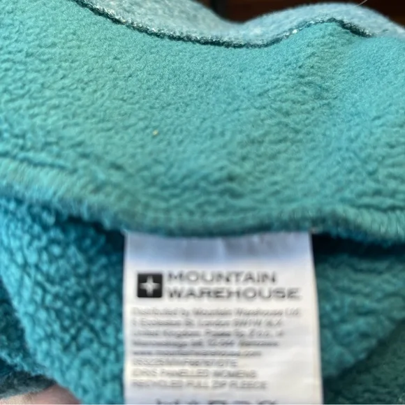 Teal Full-Zip Utility Jacket with Stand Collar - Picture 6 of 7